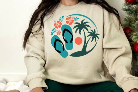 Beach Scene SVG, Palm Tree Svg