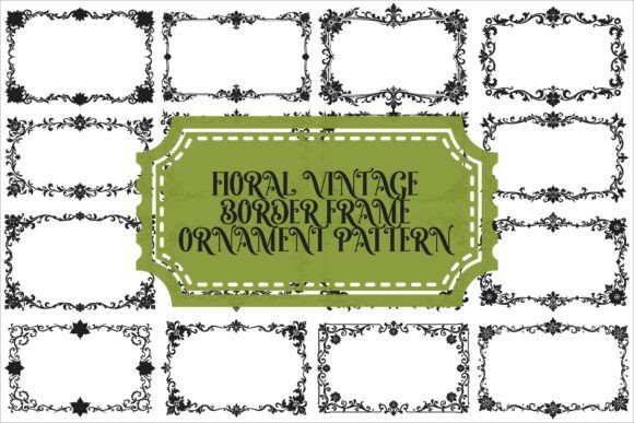 Elegant Frame with Decorative Border
