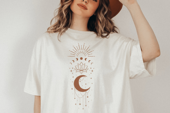 Lotus Geometric SVGFloral Yoga Botanical