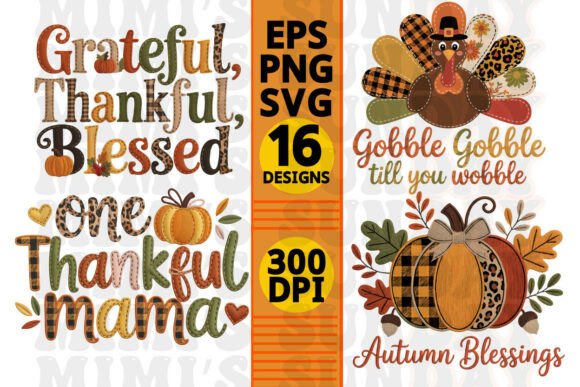 Thanksgiving Png, Bundle Review